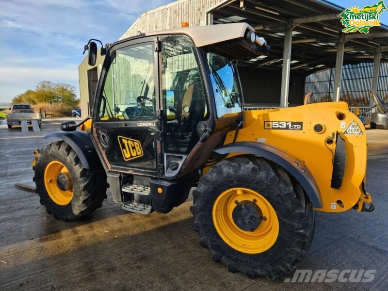 Teleskopski nakladalnik JCB 531-70 Agri